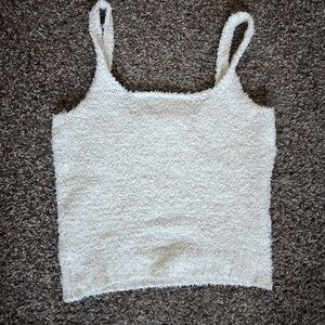 SKIMS Cream Textured Camisole